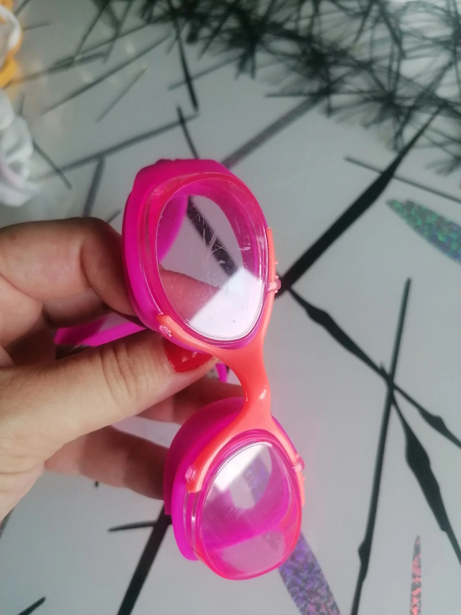 Gafas de natación rosas🤽 – photo 4